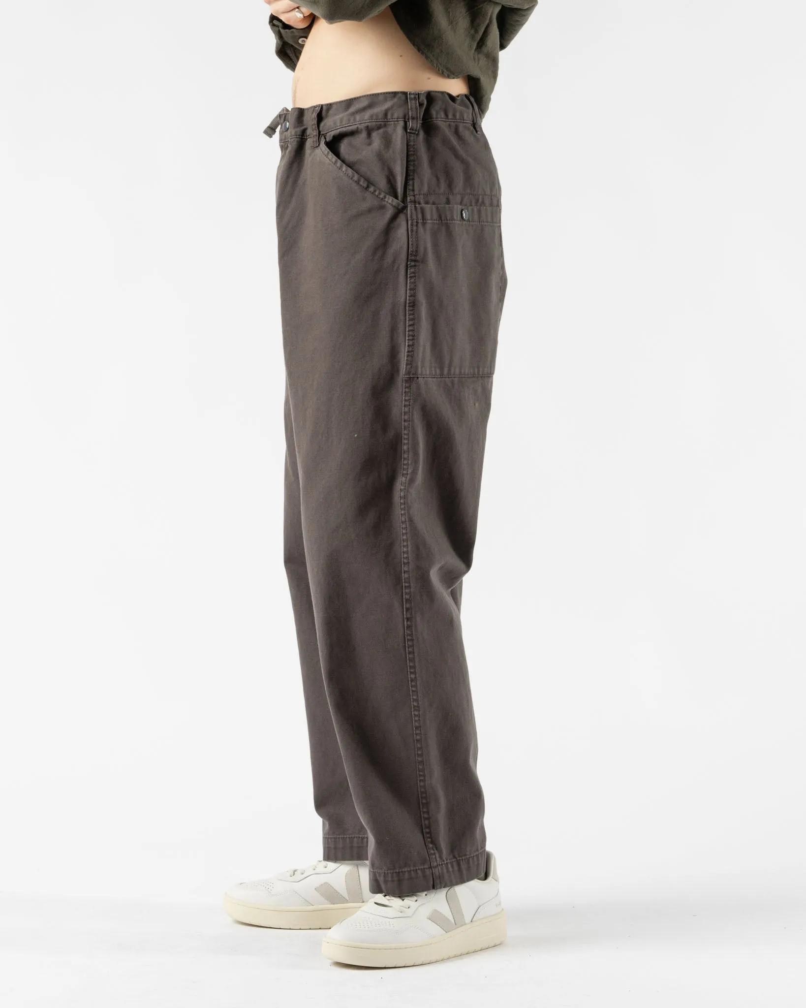Pilgrim Surf   Supply Minimalist Salathe Pant in Charcoal