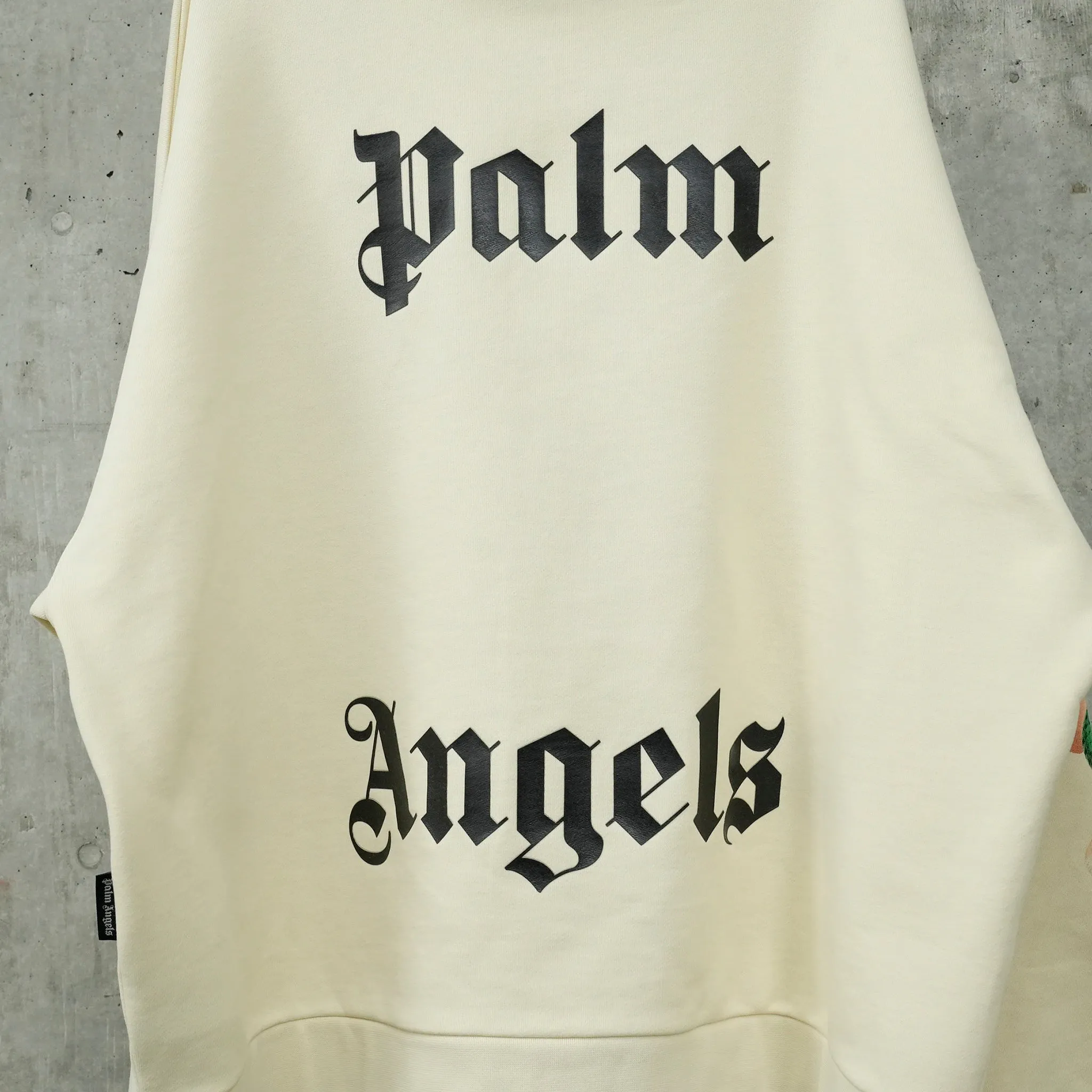 PIN UP HOODY / OB10:IVORY BLACK