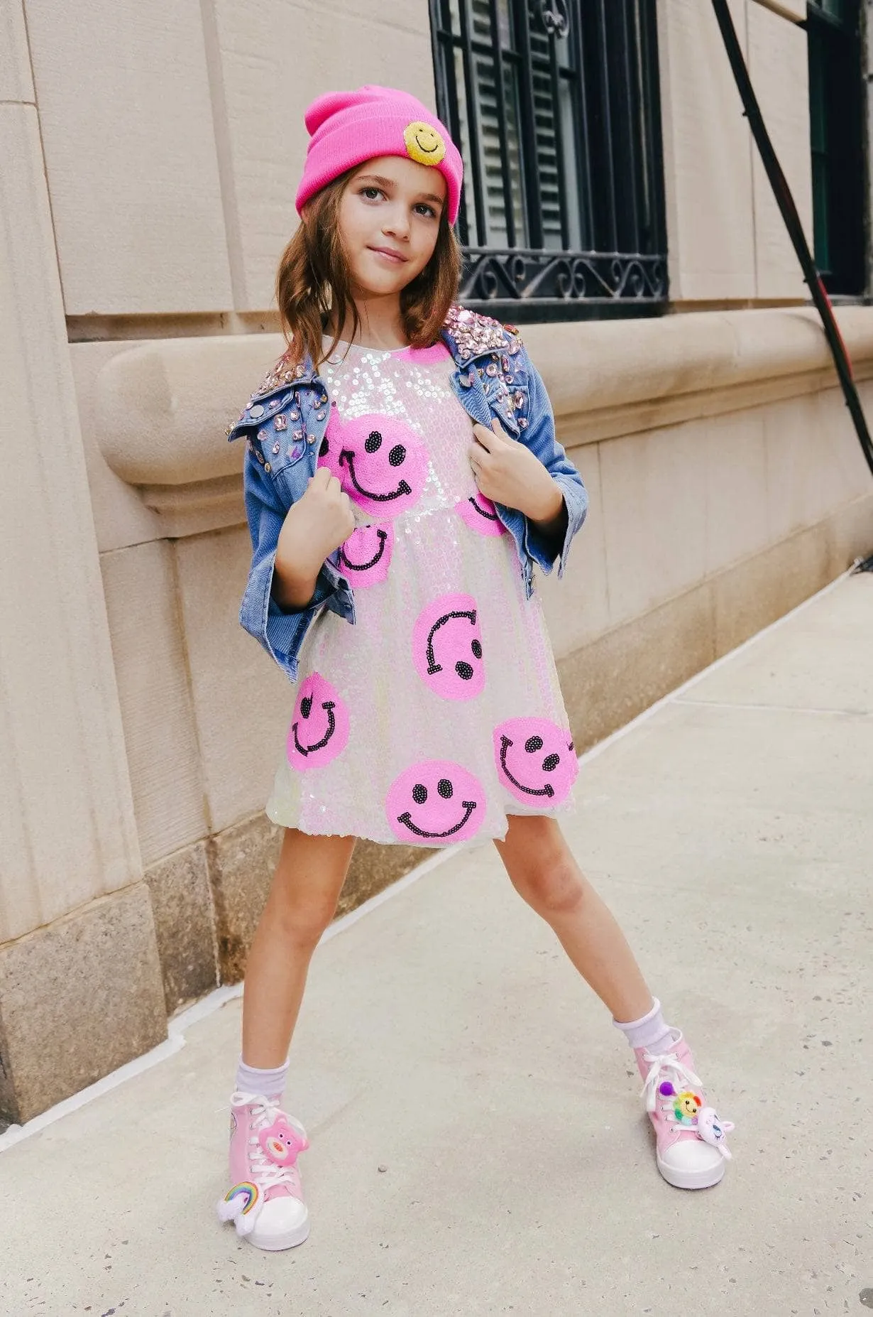 Pinkie Happy Emoji Dress