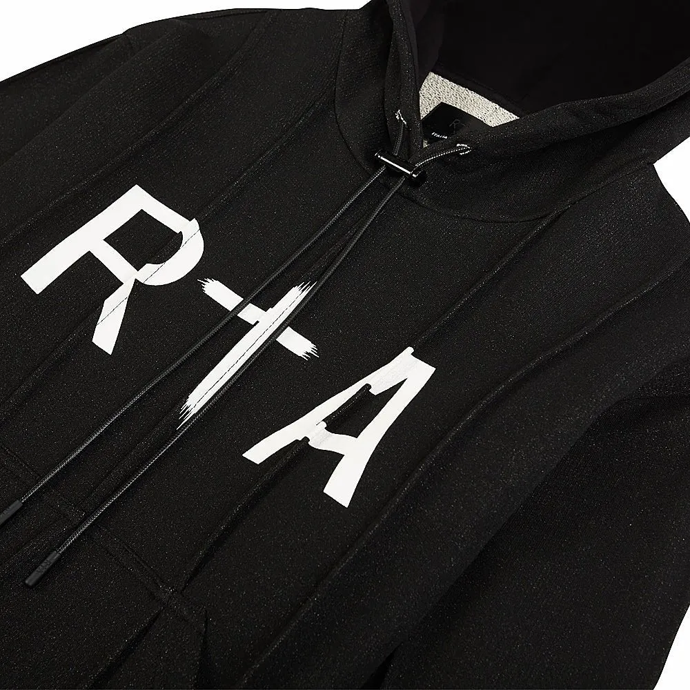 Pintuck Hoodie | Black