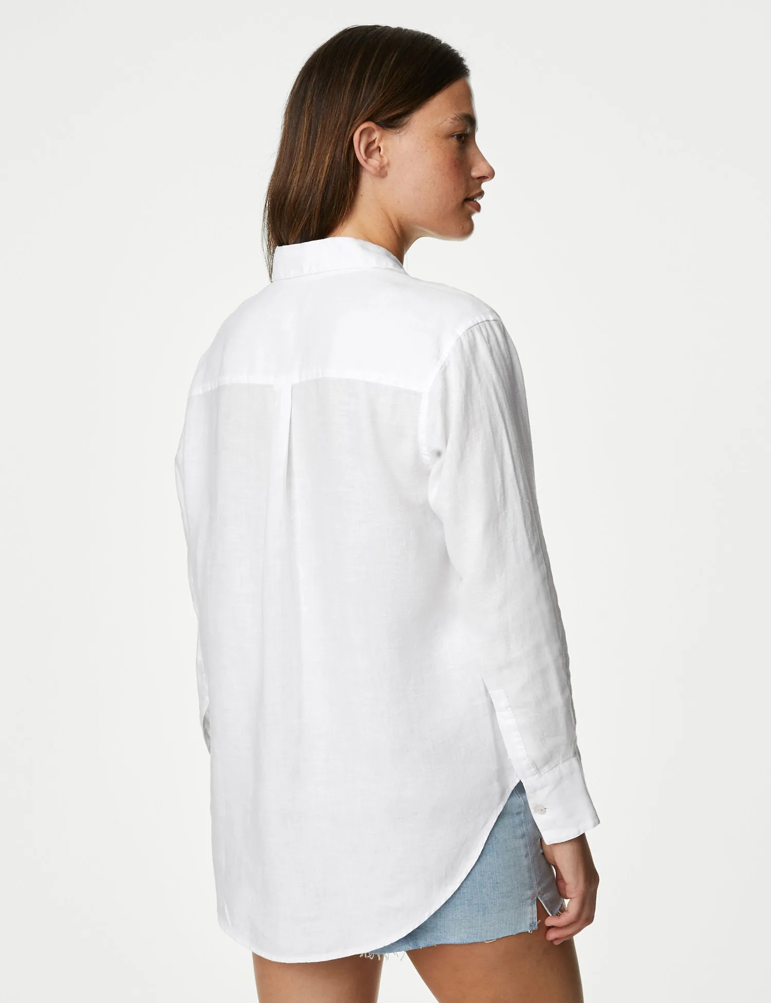Pure Linen Relaxed Shirt