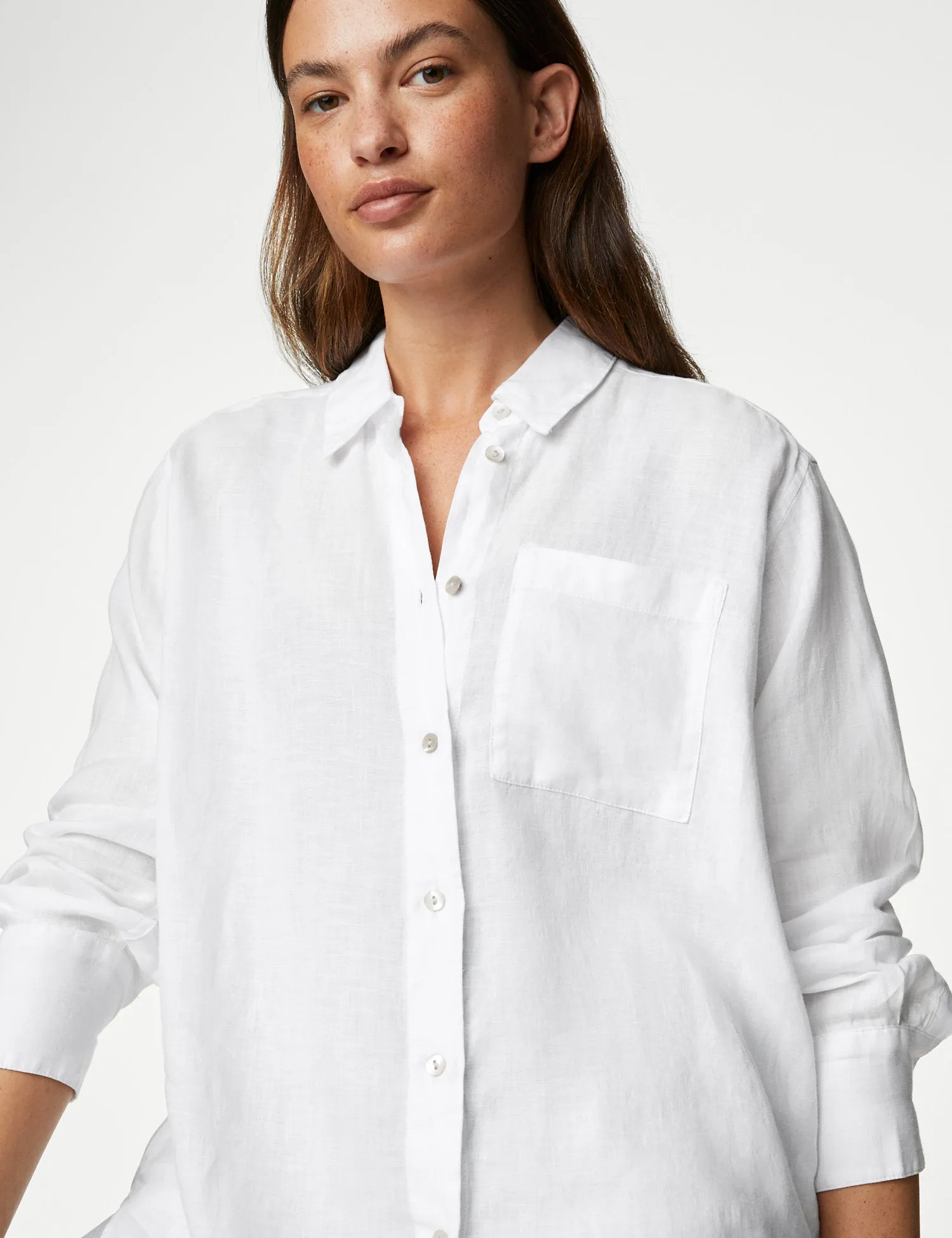 Pure Linen Relaxed Shirt