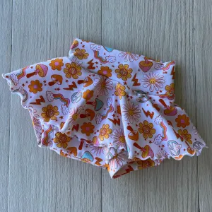 Retro Skirted Shorties