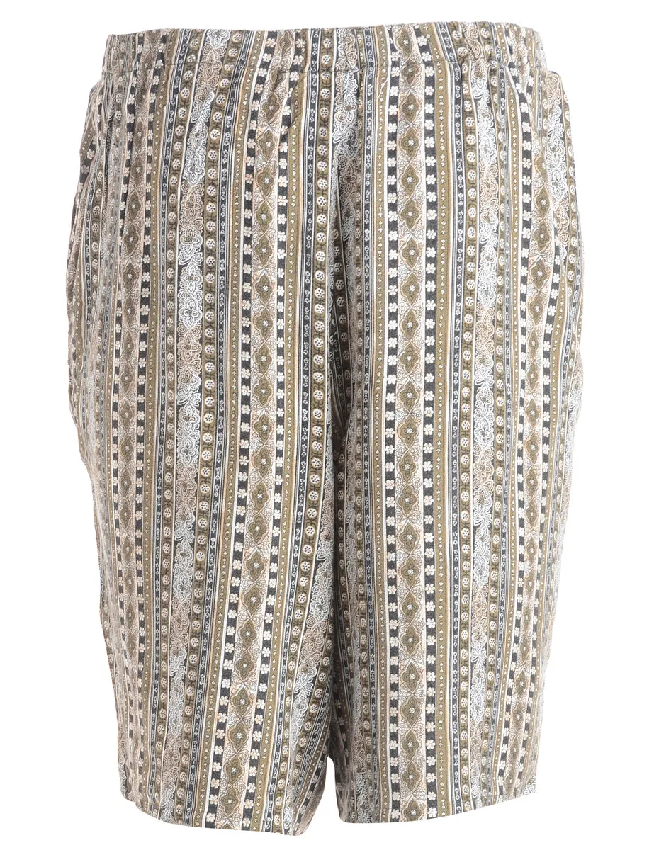 Reworked Culotte Bermuda Shorts - W31