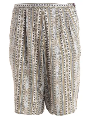 Reworked Culotte Bermuda Shorts - W31