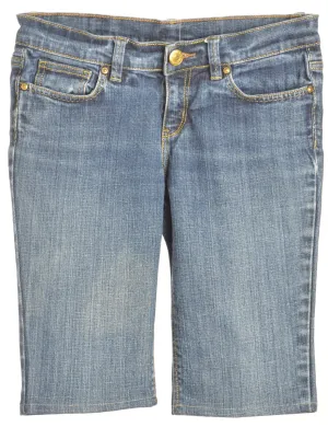 Reworked Lettie Long Denim Shorts - W30