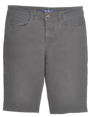 Reworked Lettie Long Denim Shorts - W32