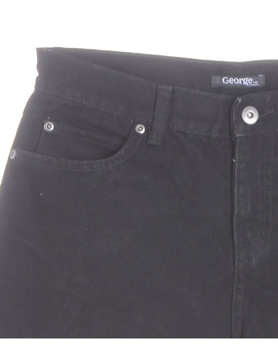 Reworked Molly Frayed Denim Shorts - W29