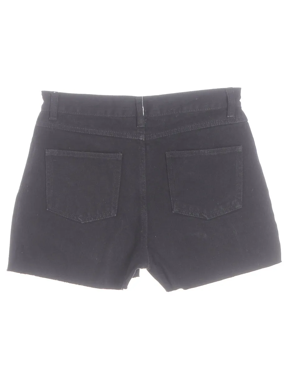 Reworked Molly Frayed Denim Shorts - W29