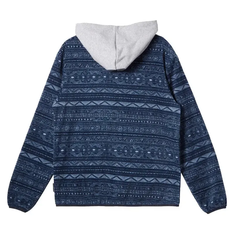 Surf Days Zip-Up Hoodie - Dark Navy