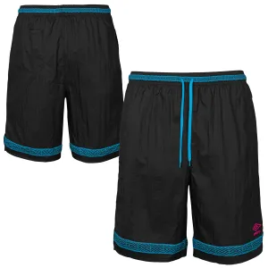 Umbro Woven Short - Black/Teal