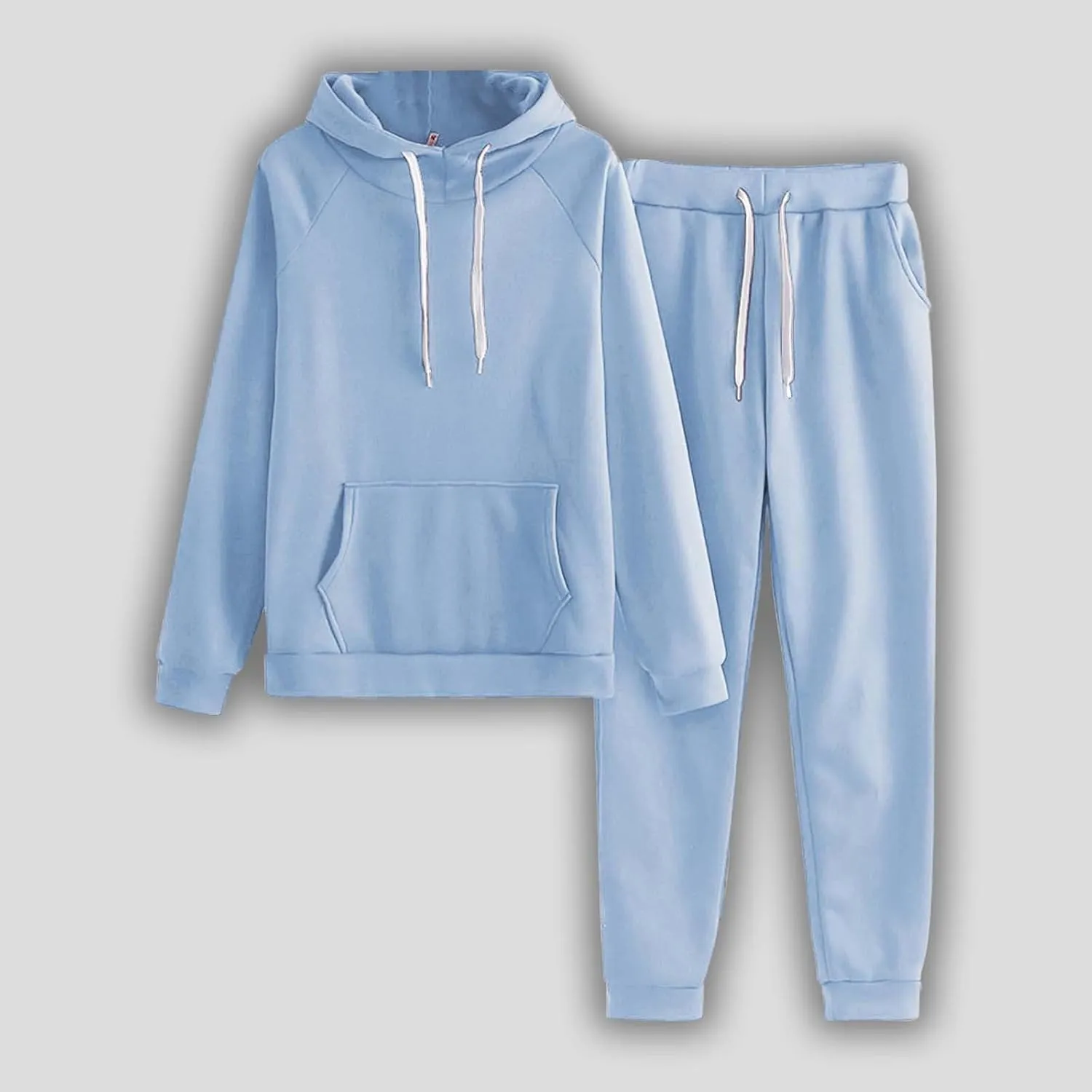 Women's 2 Piece Tracksuit Long Sleeve V Neck Trendy Casual Pullover Sweatshirt Joggers Sweatpants Tracksuit