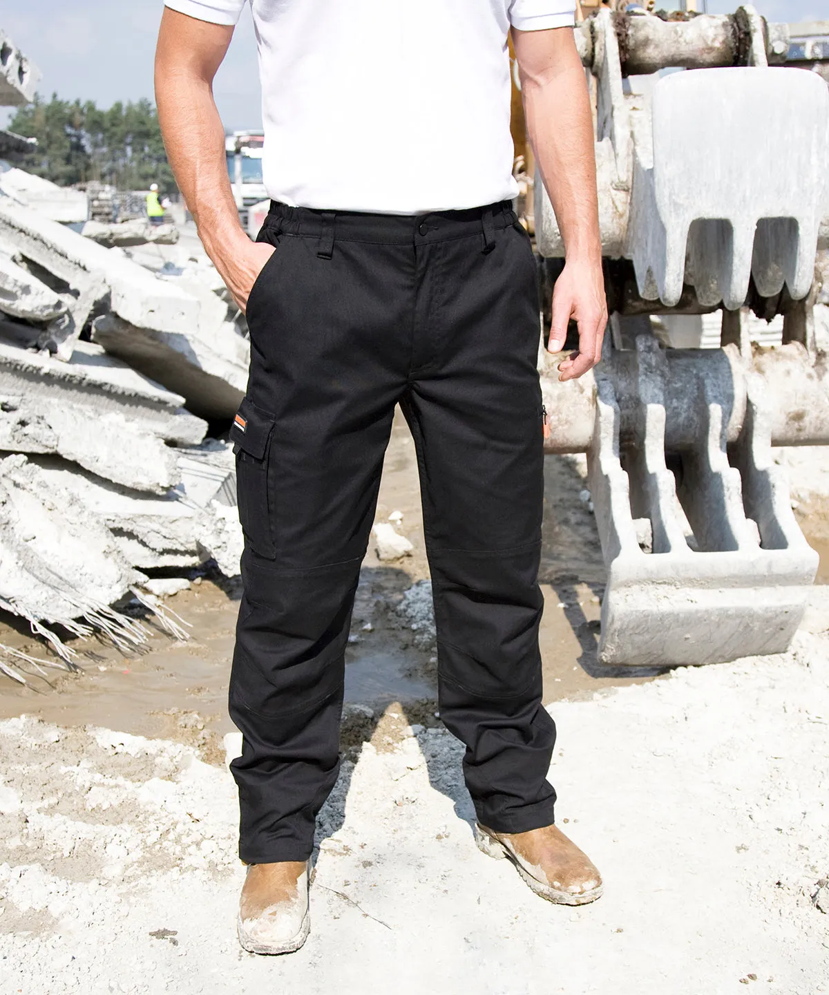 Work-Guard Sabre stretch trousers | Black